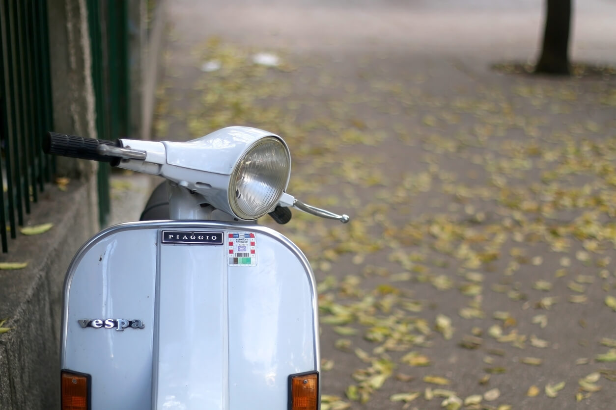 Parked Scooter